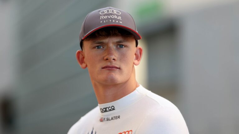 Slater Set for Thrilling FP1 Debut in Mexico City and Sao Paulo 10 freddie slater to make f1 weekend debut with fp1 outings for audi Slater Set for Thrilling FP1 Debut in Mexico City and Sao Paulo